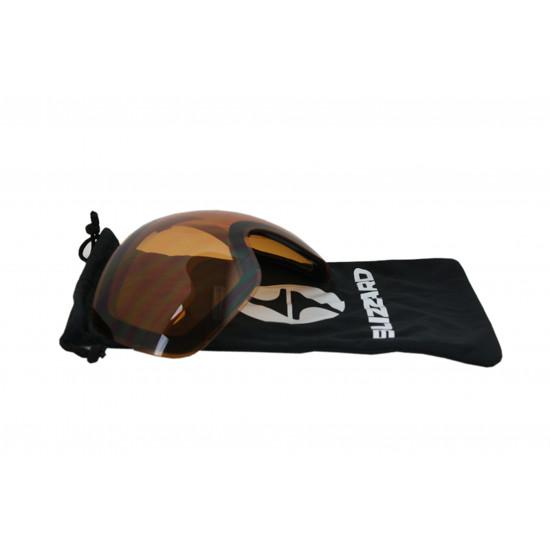 okuliare BLIZ Ski Gog. 999 MDAVZSPFO, black matt, gray2,silver mirror